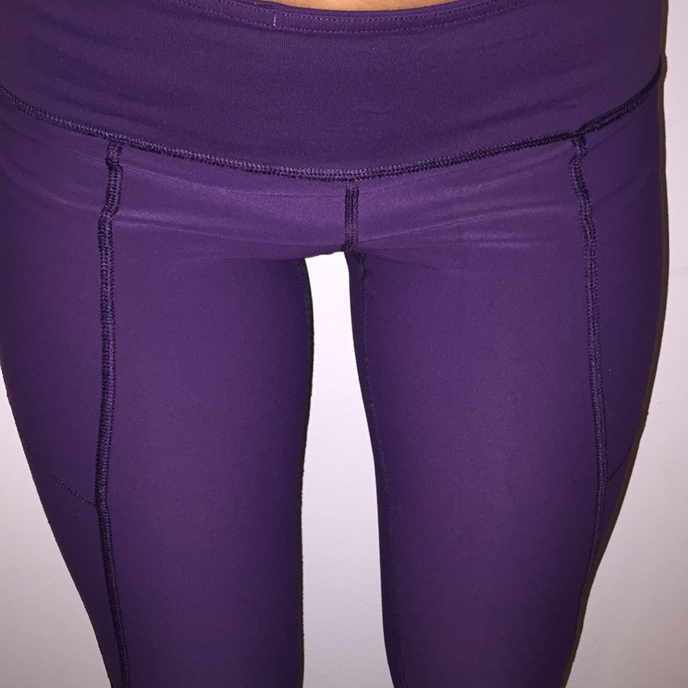 Lulu lemon purple capris